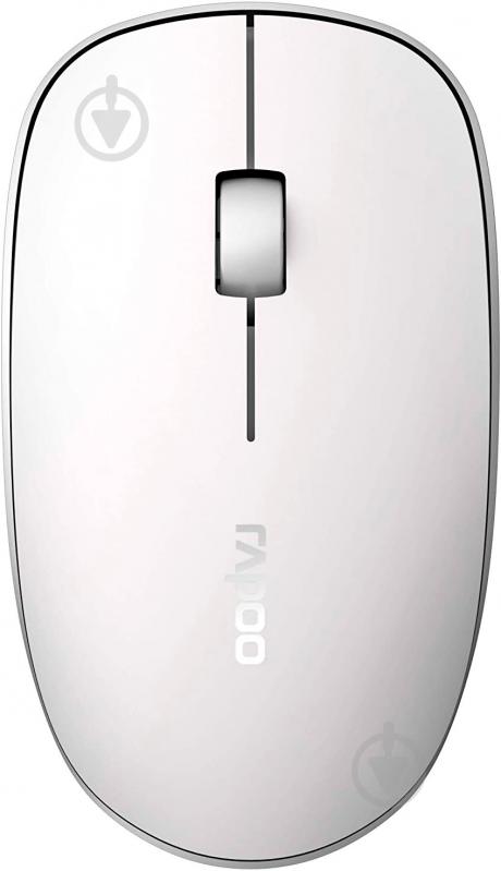 Миша RAPOO Silent Wireless (M200 Silent white) - фото 1