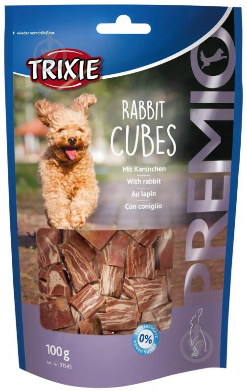 Лакомство Trixie PREMIO Rabbit Cubes 100 г (31545) - фото 3