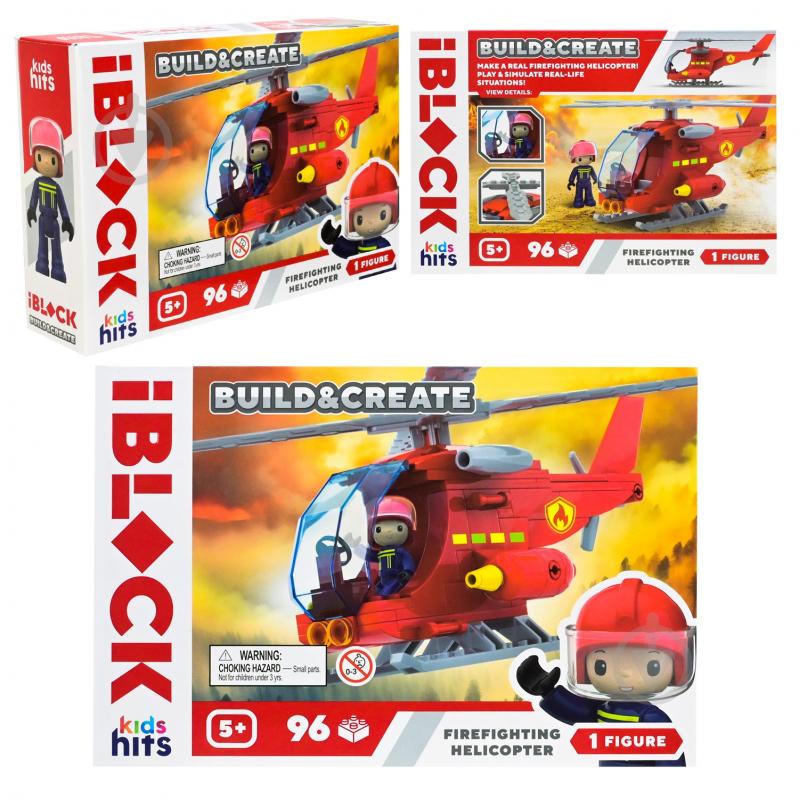 Конструктор Iblock FIRE 96 дет. KH43/001/2 - фото 1