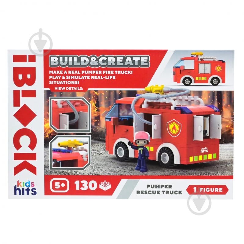 Конструктор Iblock FIRE 130 дет. KH43/001/3 - фото 4
