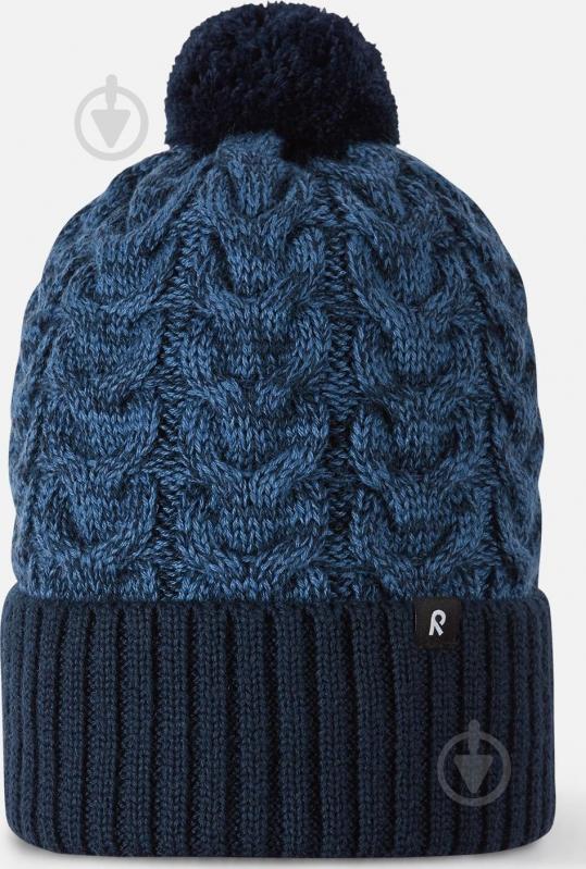 Шапка-біні Reima Routii 5300088B-6982 р.52/54 темно-синій - фото 1 Шапка-біні Reima Routii 5300088B-6982 р.52/54 темно-синій - фото 1