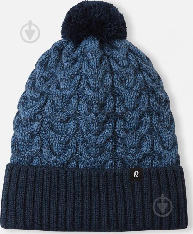 Шапка-бини Reima Routii 5300088B-6982 р.56/58 темно-синий - фото 2 Шапка-бини Reima Routii 5300088B-6982 р.56/58 темно-синий - фото 2
