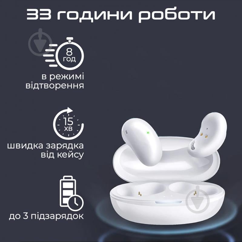 Навушники Promate white (teeny.white) - фото 6