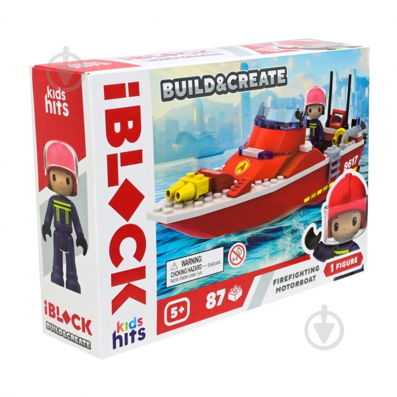 Конструктор Iblock FIRE 87 дет. KH43/001/4 - фото 4