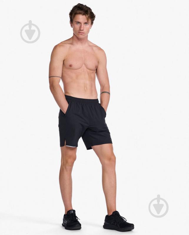 Шорты 2XU Aero 7 Inch Shorts MR6904b_BLK/SRF р. L черный - фото 4