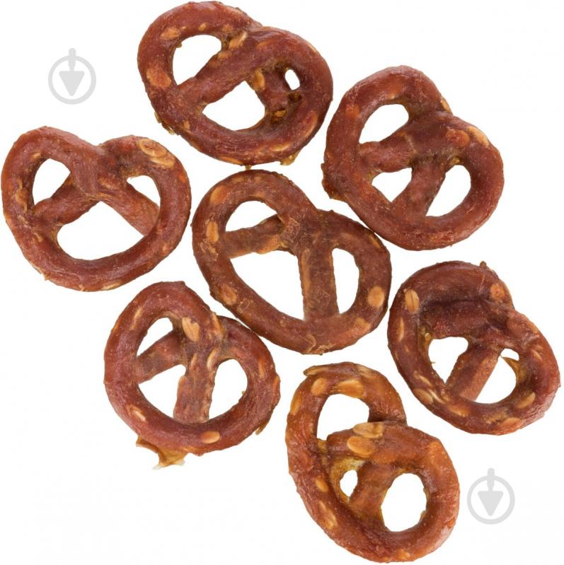 Лакомство Trixie для собак Mini Pretzels крендель с курицей 100 г 31656 - фото 4