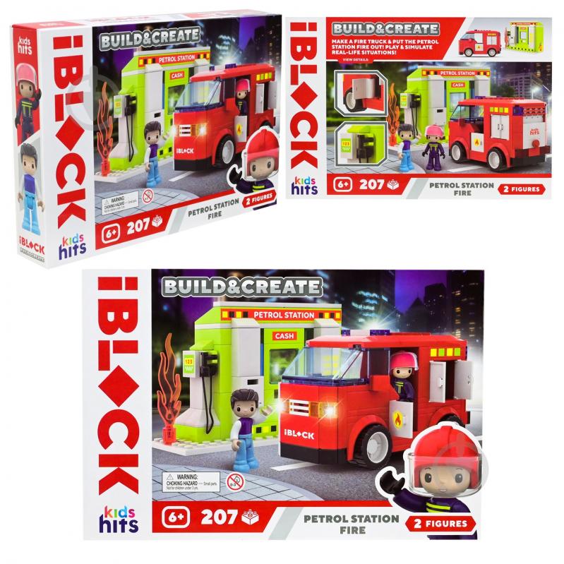 Конструктор Iblock FIRE 207 дет. KH43/002/2 - фото 1