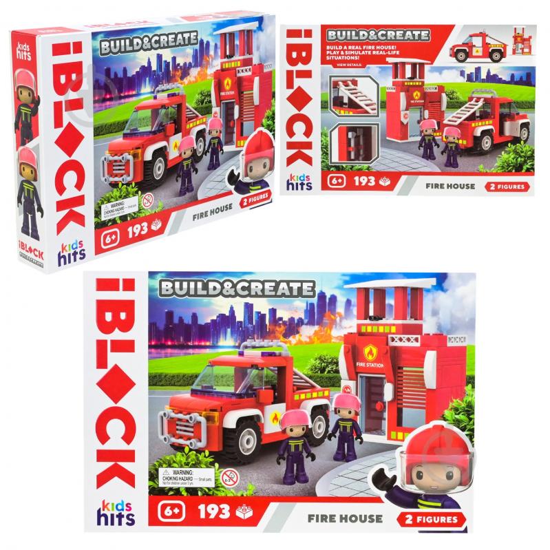 Конструктор Iblock FIRE 193 дет. KH43/002/1 - фото 1