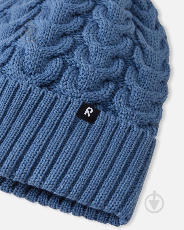 Шапка-бини Reima Routii 5300088C-67A0 р.52/54 синий - фото 3 Шапка-бини Reima Routii 5300088C-67A0 р.52/54 синий - фото 3