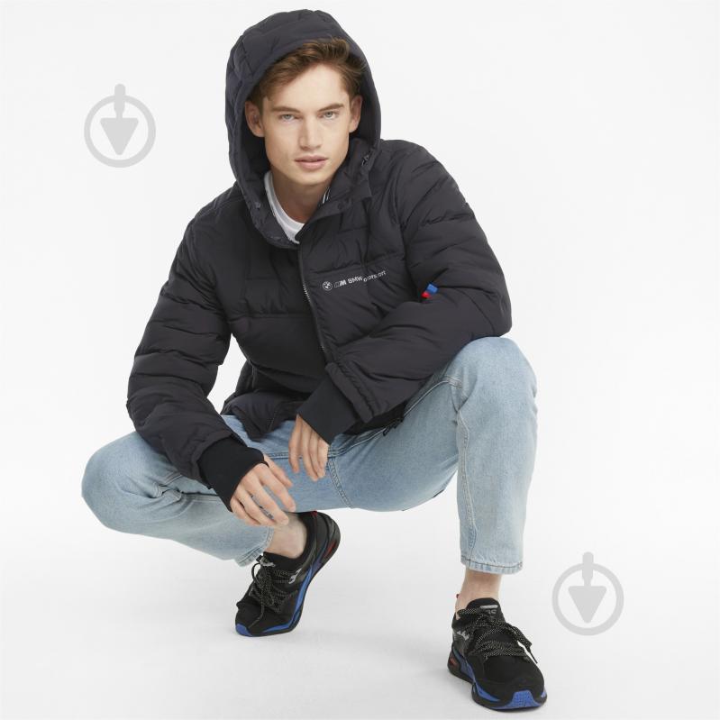 Куртка мужская Puma BMW MMS Down Jacket 53113401 р.M черная - фото 5