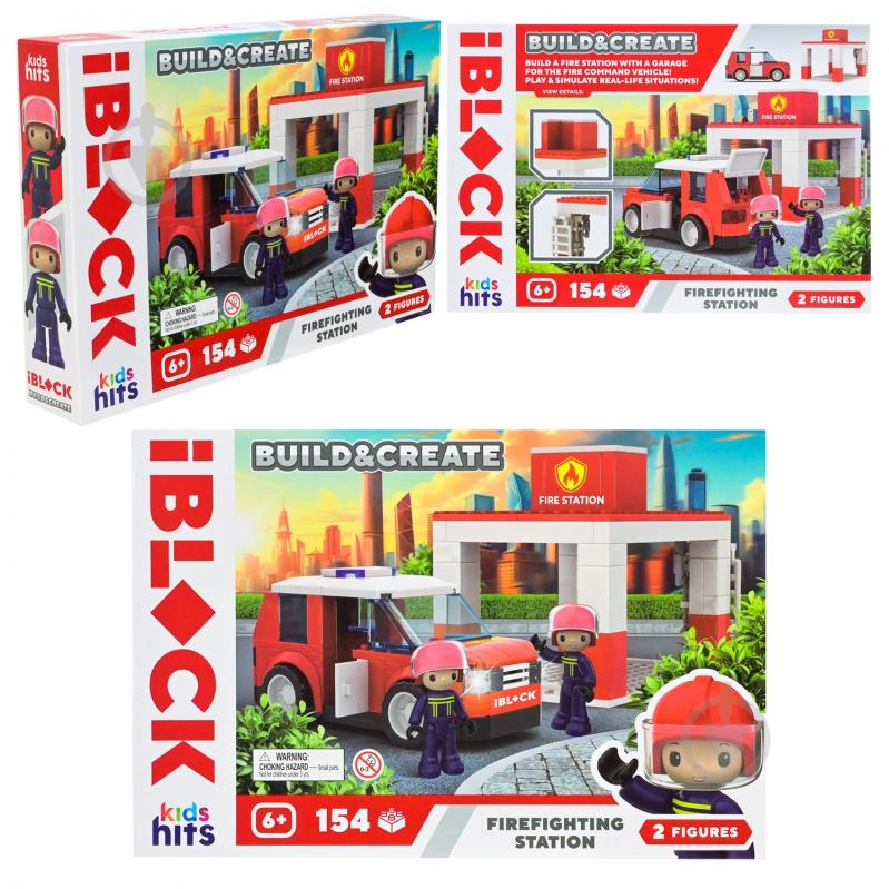 Конструктор Iblock FIRE 154 дет. KH43/002/4 - фото 1