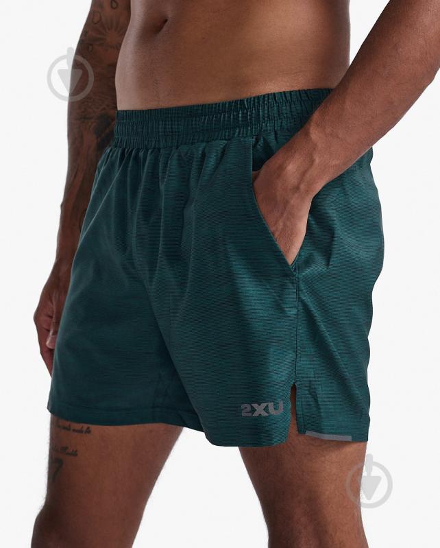 Шорти 2XU Aero 5 Inch Shorts MR6903b_PNP/BRF р. S зелений - фото 5