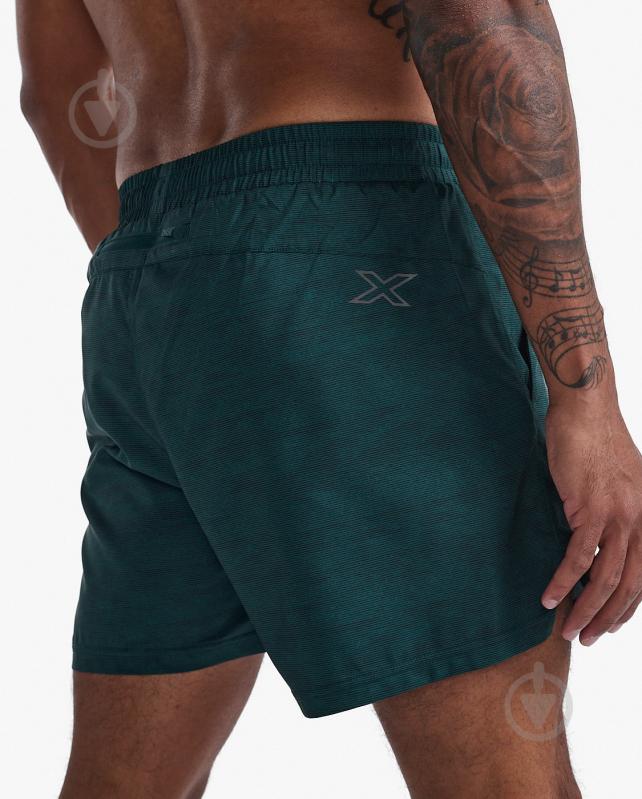 Шорти 2XU Aero 5 Inch Shorts MR6903b_PNP/BRF р. S зелений - фото 6