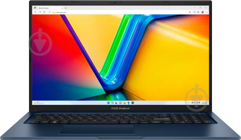 Ноутбук Asus Vivobook 17 X1704ZA-AU143 17,3" (90NB10F2-M005Z0) quiet blue - фото 1