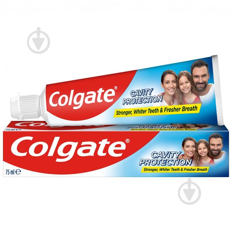 Зубна паста Colgate Захист від карієсу 75 мл 133 г - фото 1