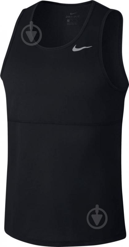 Майка Nike M NK BREATHE RUN TANK CJ5388-010 р.S черный - фото 1