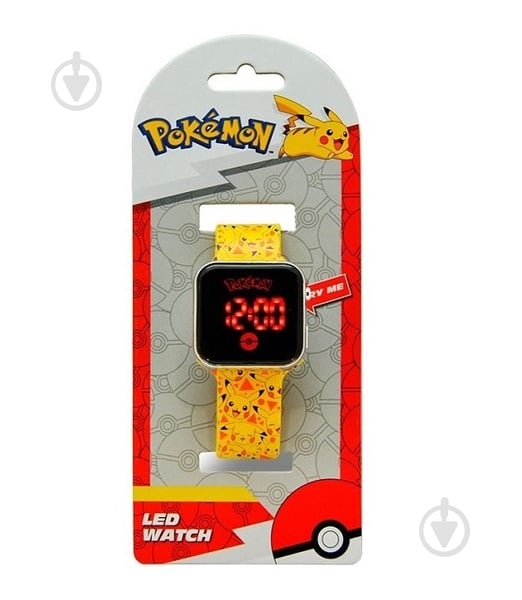 Часы детские Kids Licensing LED POKEMON 6861244 - фото 1