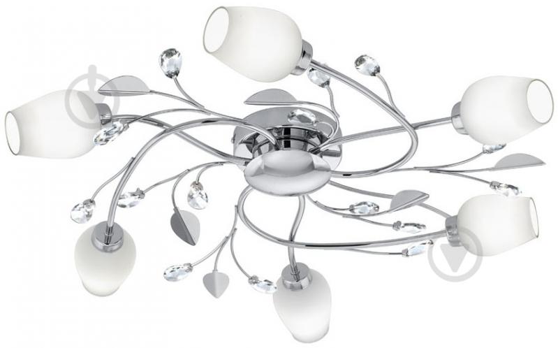 Люстра Eglo Pitale 6xG9 хром 95162 - фото 1