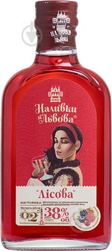 Настоянка Наливки зі Львова Лісова 0,2 л - фото 1