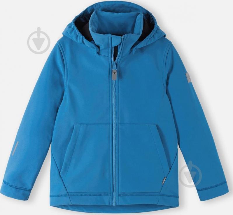 Куртка унісекс Reima Softshell Koivula р.116 синій 5100290A-6390 - фото 1