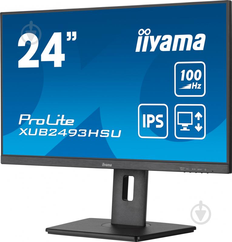 Монітор Iiyama Prolite XUB2493HSU-B6 23,8" (XUB2493HSU-B6) - фото 5