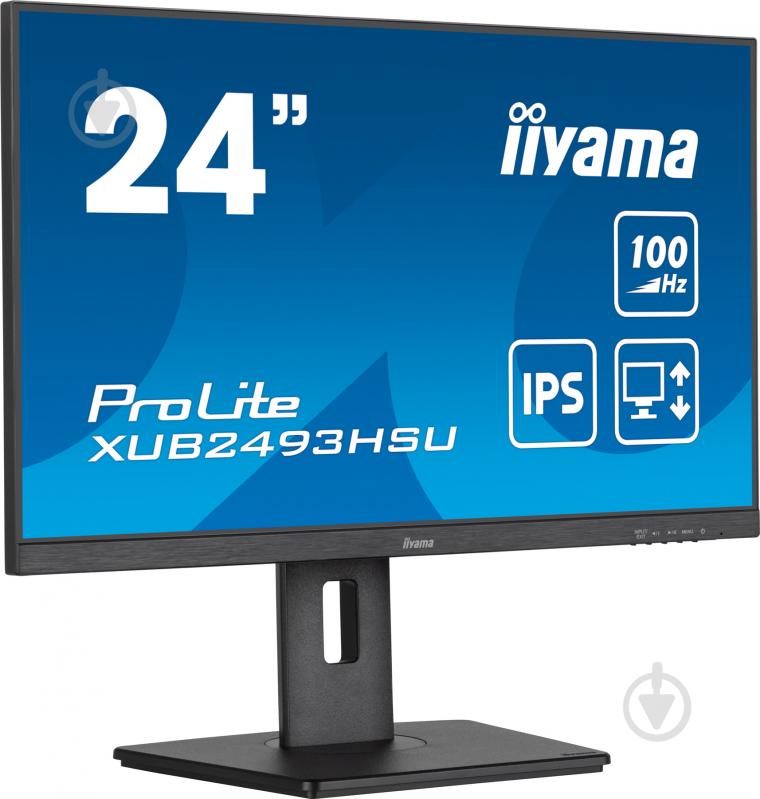 Монітор Iiyama Prolite XUB2493HSU-B6 23,8" (XUB2493HSU-B6) - фото 3