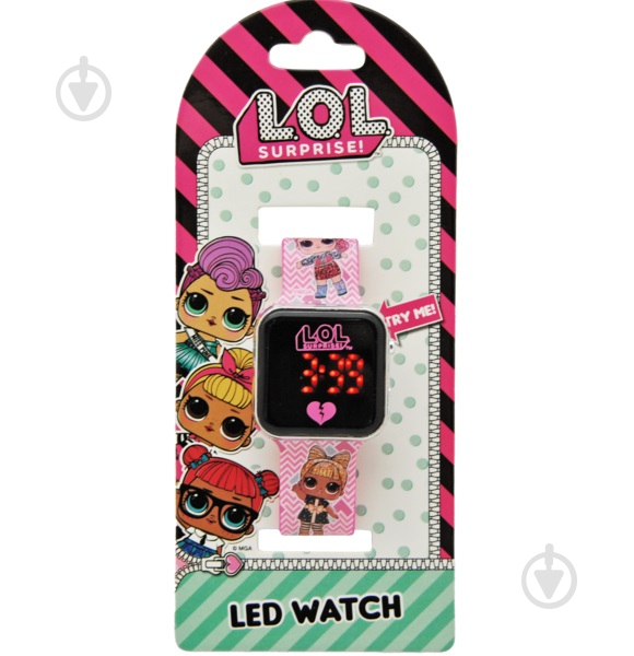 Годинник дитячий Kids Licensing LED LOL 6861269 - фото 1