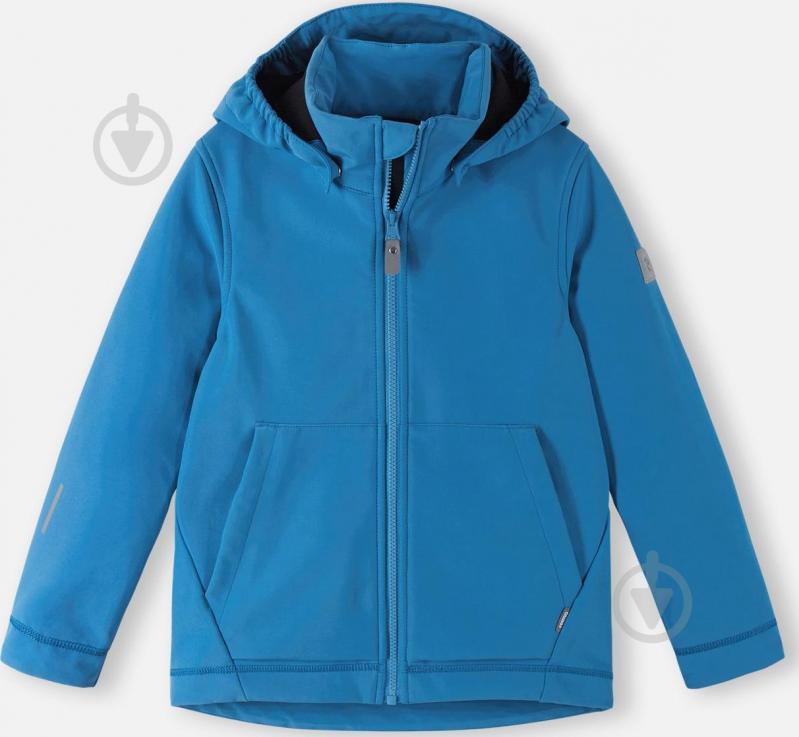 Куртка унисекс Reima Softshell Koivula р.128 синий 5100290A-6390 - фото 1