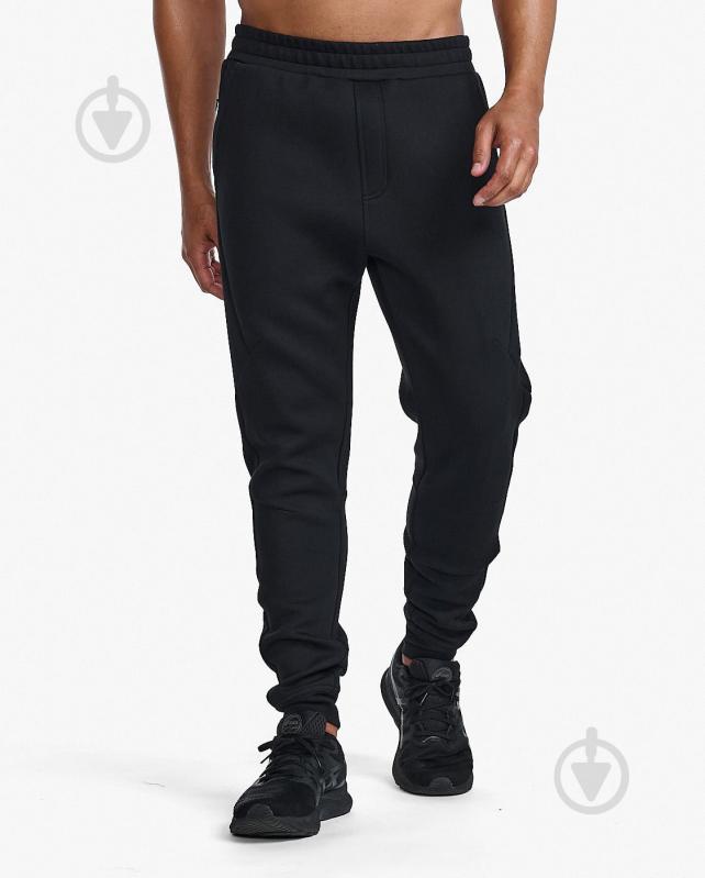 Брюки 2XU Commute Trackpants MR7082b_BLK/BLK р. XL черный - фото 1