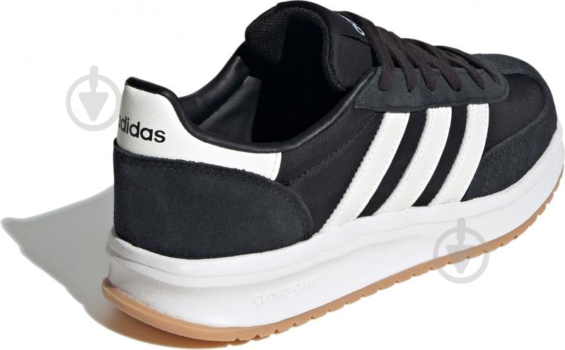 Кросівки жіночі демісезонні Adidas RUN 72 IH8595 р.39 1/3 чорні - фото 4