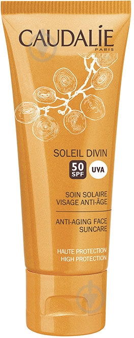 Крем солнцезащитный Caudalie Антивозрастной SPF 50 059 40 мл - фото 1