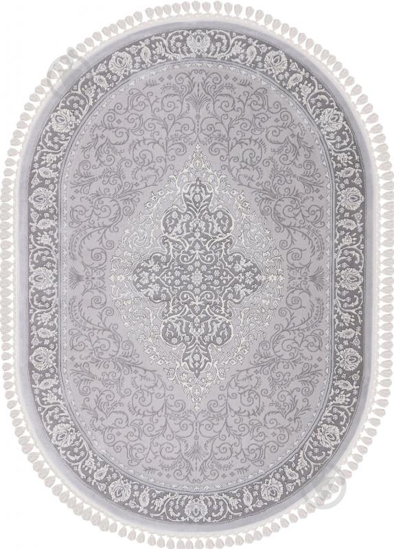 Ковер Art Carpet BONO 137 P56 gray О 60x110 см - фото 1