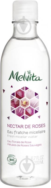 Міцелярна вода Melvita Nectar De Roses Освіжаюча 8IZ0037 200 мл - фото 1