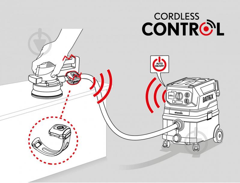 Пылесос Starmix BATRIX М36-18V (акум) 100777 - фото 4