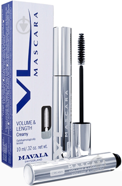 Туш для вій Mavala Creamy Mascara VL темно-синій 10 мл - фото 1