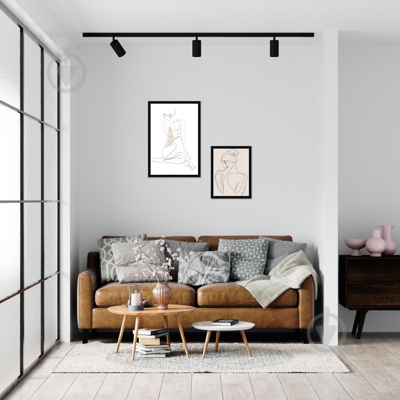 Постер Контур девушки 2 шт. WS Holst 4-608226M - фото 3