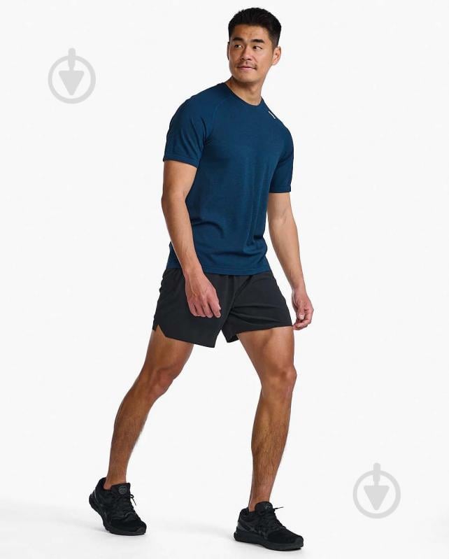 Футболка 2XU Motion Tech Tee MR7226a_MNL/MDN р.M синий - фото 3