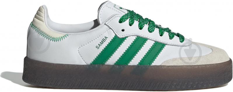 Кроссовки женские демисезонные Adidas SAMBAE W IE9105 р.40 2/3 белые - фото 1