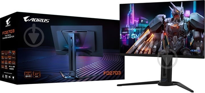 Монитор Gigabyte 27" (AORUS FO27Q3 EK) - фото 8