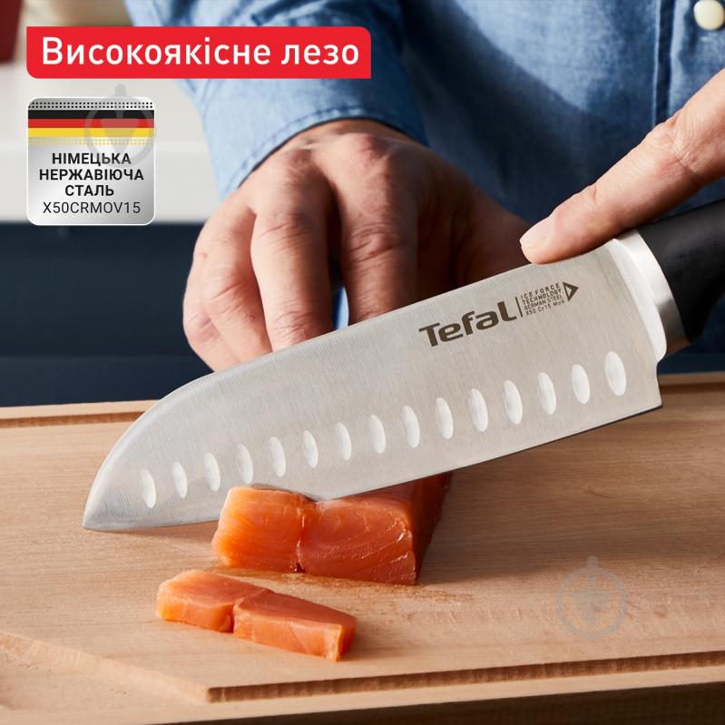 Набор ножей Tefal Ice Force 3 предмета K2323S74 - фото 6