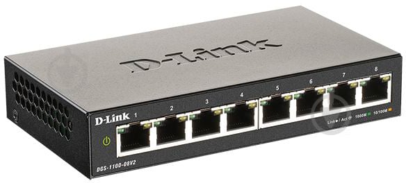 Комутатор D-Link (DGS-1100-08V2) - фото 2