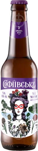 Пиво Уманьпиво Софіївське blond ale 4% 0,33 л - фото 1