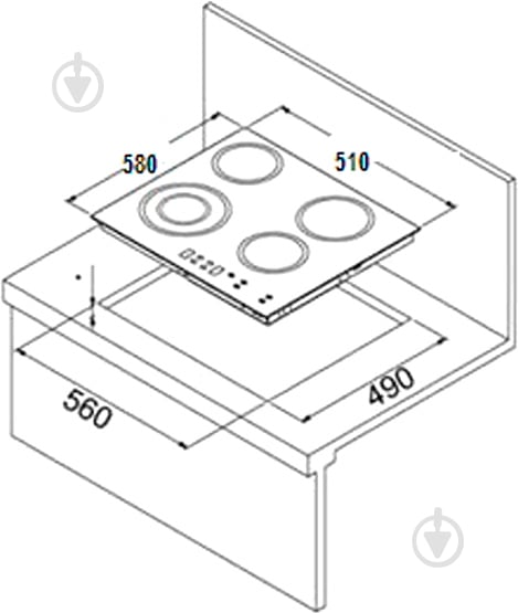 Варочная поверхность электрическая Liberty PI 6044 B (507) - фото 2