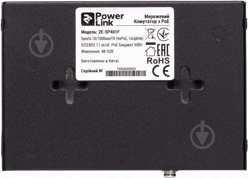 Комутатор 2E PowerLink SP401F (2E-SP401F) - фото 8