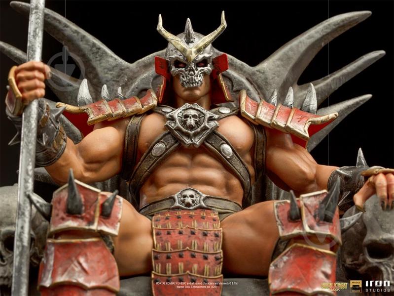 Статуэтка Iron Studios Mortal Kombat 11 Shao Kahn art scale 1/10 Шао Кан (MORTAL34220-10) - фото 4