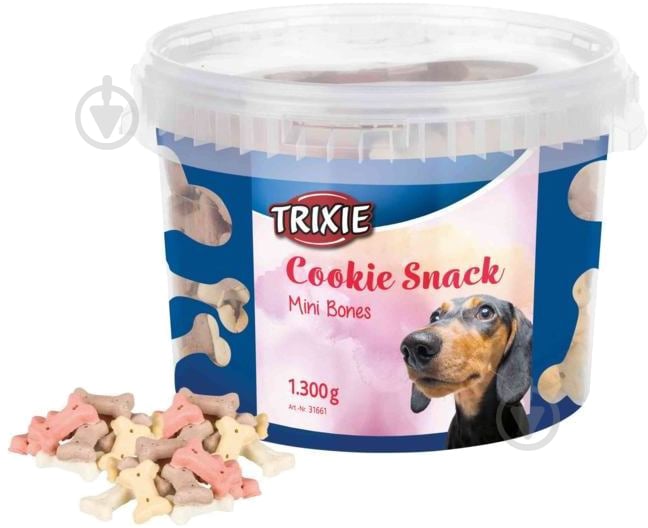 Ласощі Trixie Cookie Snack Mini Bones - фото 1