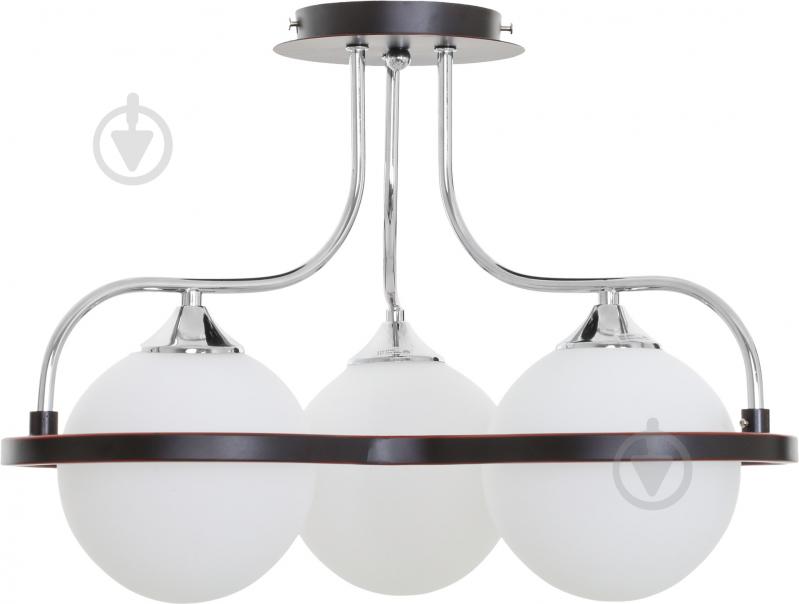 Люстра потолочная Victoria Lighting 3xE27 хром Balls/PL3 - фото 2