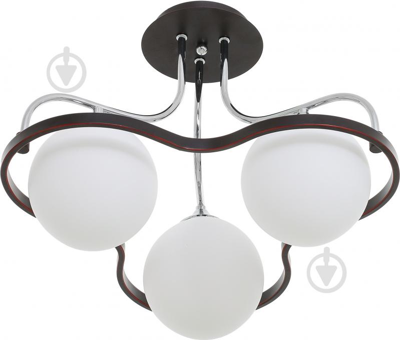 Люстра потолочная Victoria Lighting 3xE27 хром Balls/PL3 - фото 1