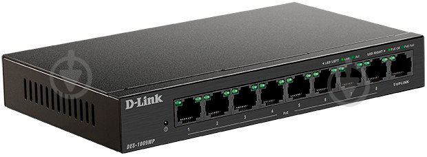 Комутатор D-Link (DES-1009MP) - фото 2