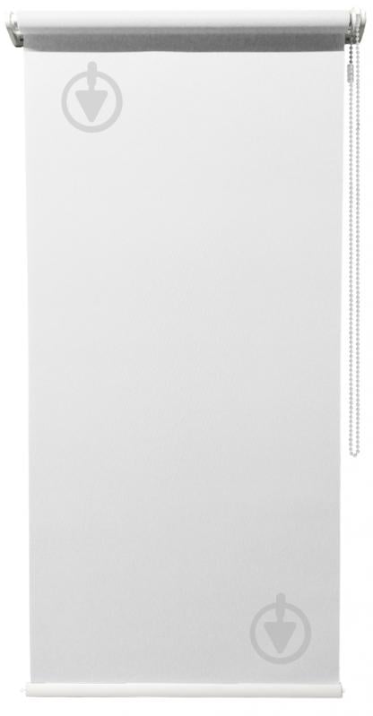 Ролета мини Декорія Berlin с фиксацией на струну 51x120 см Bright White - фото 1